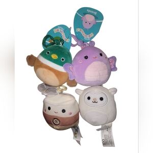 Squishmallows clip bundle avery brenda sophie